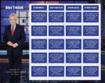Alex Trebek 2024-USPS Forever Stamps（Sheets）