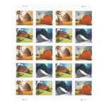 Barn Postcard 2021- USPS Forever Stamps（Sheets） - Image 2