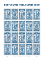 Boston 2026 World 2025- USPS Forever Stamps（Sheets） - Image 2