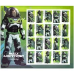 Buzz Lightyear 2022- USPS Forever Stamps（Sheets）