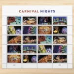 Carnival Nights 2024- USPS Forever Stamps（Sheets）