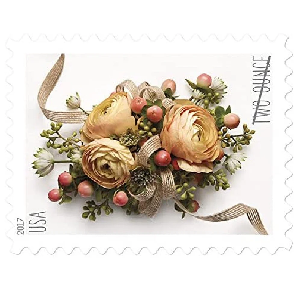 celebration-corsage-2017-forever-stamps-histamps (2) Celebration Corsage 2017- Two Ounce USPS Forever Stamps(Sheets) - Image 1