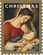 Christmas Virgin and Child 2024- USPS Forever Stamps（Sheets）