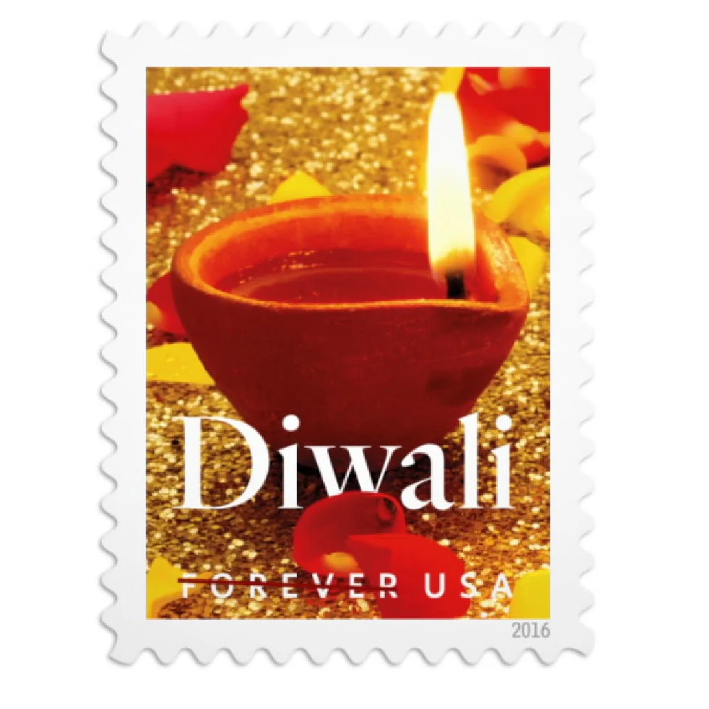 diwali-2016-forever-stamps-histamps Diwali 2016- USPS Forever Stamps(Sheets) - Image 1