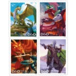Dungeons & Dragons 2024- USPS Forever Stamps（Sheets）