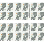Elephants 2022- USPS Forever Stamps（Books） - Image 2