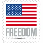 US Flag 2023- USPS Forever Stamps（Coil） - Image 2