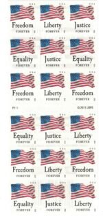 FLags 2012 Booklet- USPS Forever Stamps（Books） - Image 2