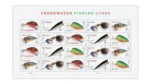 Freshwater Fishing Lures 2025- USPS Forever Stamps（Sheets） - Image 2