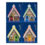 Gingerbread Houses 2013- USPS Forever Stamps（Books）