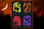 Halloween-Spooky Silhouettes 2019- USPS Forever Stamps（Sheets）