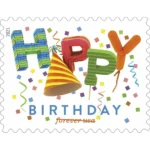 Happy Birthday 2021- USPS Forever Stamps（Sheets）