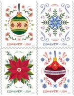 Holiday Joy 2024- USPS Forever Stamps（Sheets）