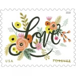 Love Flourishes 2018-USPS Forever Stamps（Sheets）
