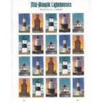 Mid-Atlantic Lighthouses 2021- USPS Forever Stamps（Sheets）