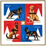 Military Working Dogs 2019- USPS Forever Stamps（Sheets）