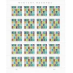 Mystery Message 2021- USPS Forever Stamps（Sheets） - Image 2