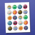 Pinback Buttons 2024- USPS Forever Stamps（Sheets）