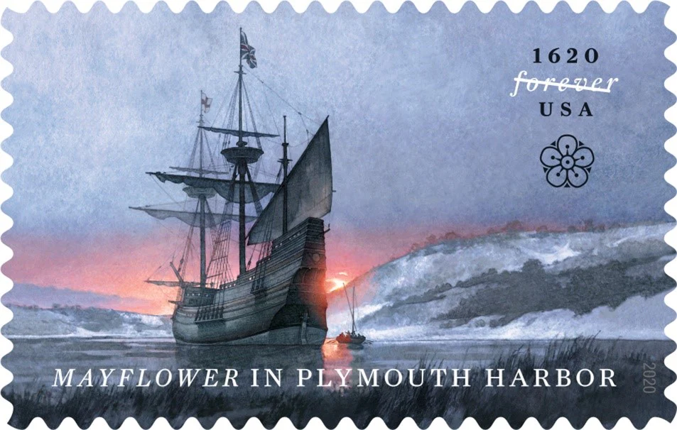 plymouth-2020-forever-stamps-histamps (2) Plymouth 2020- USPS Forever Stamps(Sheets) - Image 1