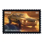 Pony Cars 2022- USPS Forever Stamps（Sheets） - Image 2