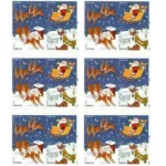 Santa and Sleigh 2012- USPS Forever Stamps（Books） - Image 2