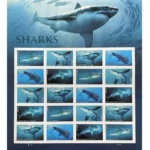 Sharks 2017- USPS Forever Stamps（Sheets）