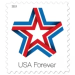 Star Ribbon 2019-USPS Forever Stamps（Sheets）