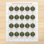 U.S. Army 250th 2025-USPS Forever Stamps（Sheets） - Image 2