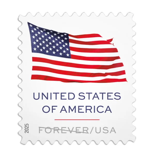 us-flag-2025-forever-stamps-histamps (1) U.S. Flag 2025-USPS Forever Stamps(Sheets) - Image 1