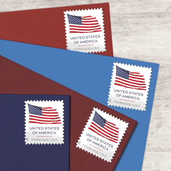 us-flag-2025-forever-stamps-histamps US. Flag 2025- USPS Forever Stamps(Books) - Image 1