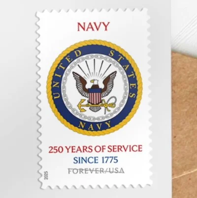 us-navy-250th-2025-forever-stamps-histamps (1) U.S. Navy 250th 2025-USPS Forever Stamps(Sheets) - Image 1