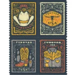 Western Wear 2021- USPS Forever Stamps（Books）