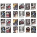 Winter Scenes 2020- USPS Forever Stamps（Books） - Image 2