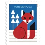 Winter Woodland Animals 2023- USPS Forever Stamps（Books）